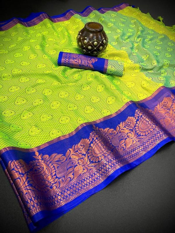 Aab Avadh Silk Designer Mercerised Silk Saree Collection